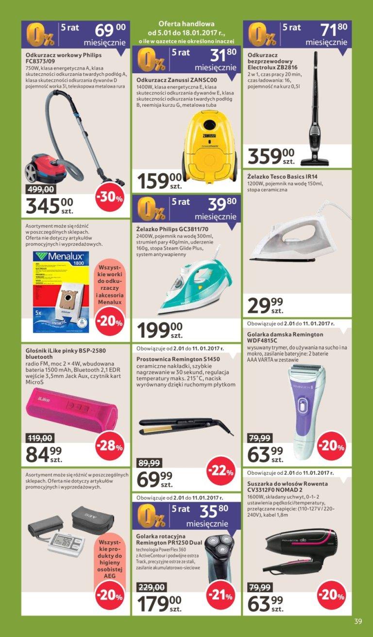 Gazetka promocyjna Tesco str. 39