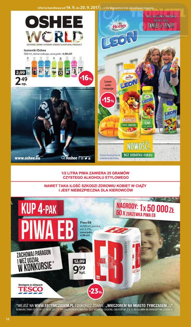 Gazetka promocyjna Tesco str. 14