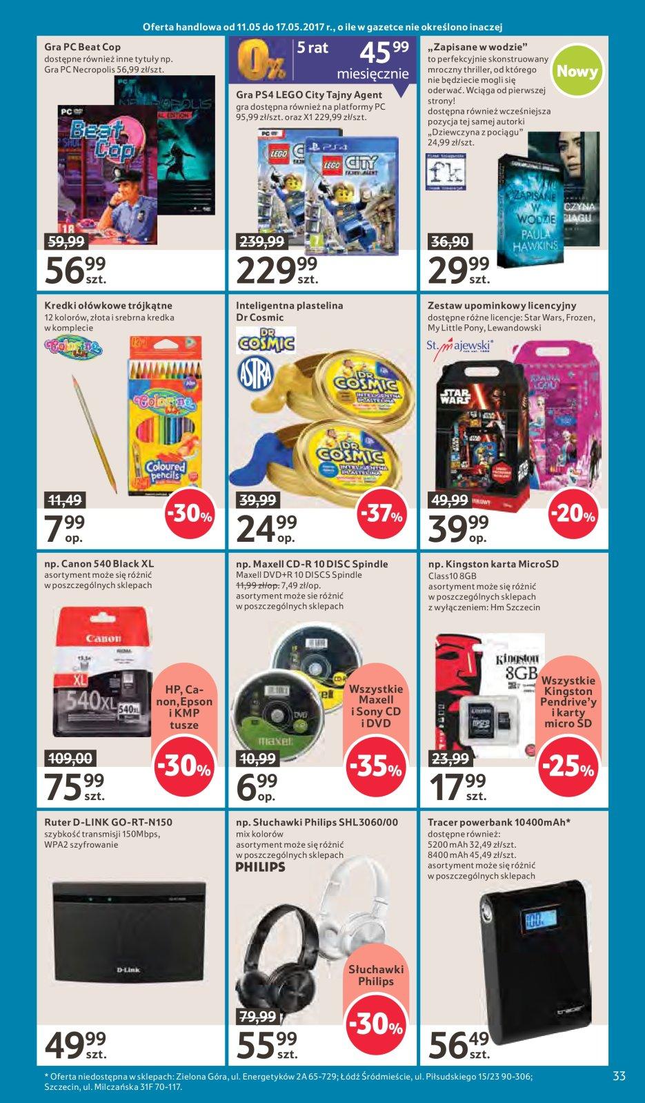 Gazetka promocyjna Tesco str. 33