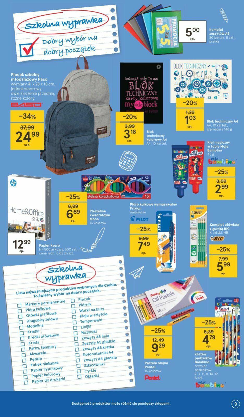 Gazetka promocyjna Tesco str. 9