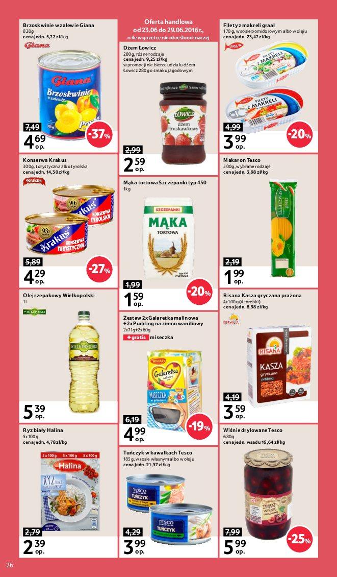 Gazetka promocyjna Tesco str. 26