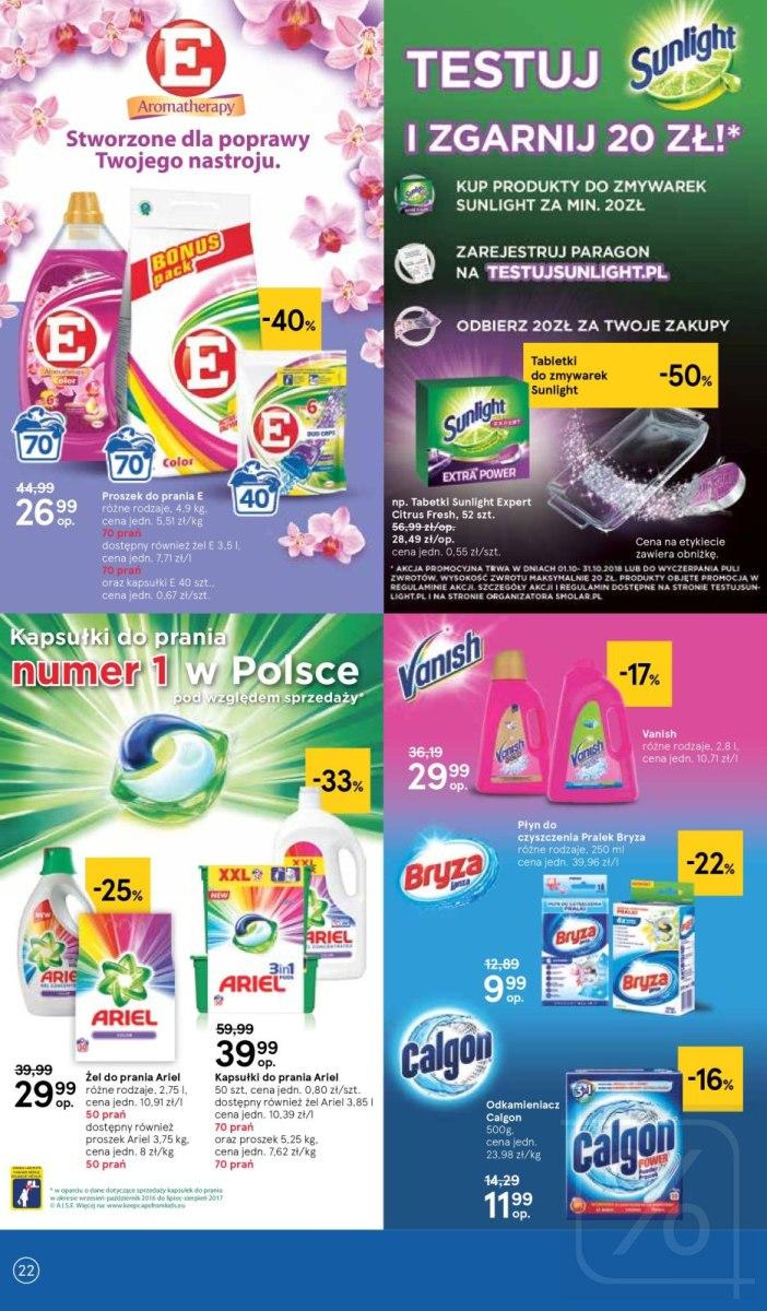 Gazetka promocyjna Tesco str. 22