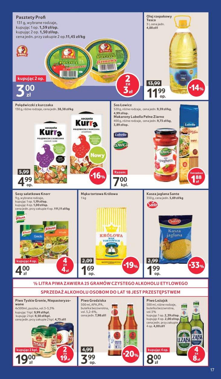 Gazetka promocyjna Tesco str. 17