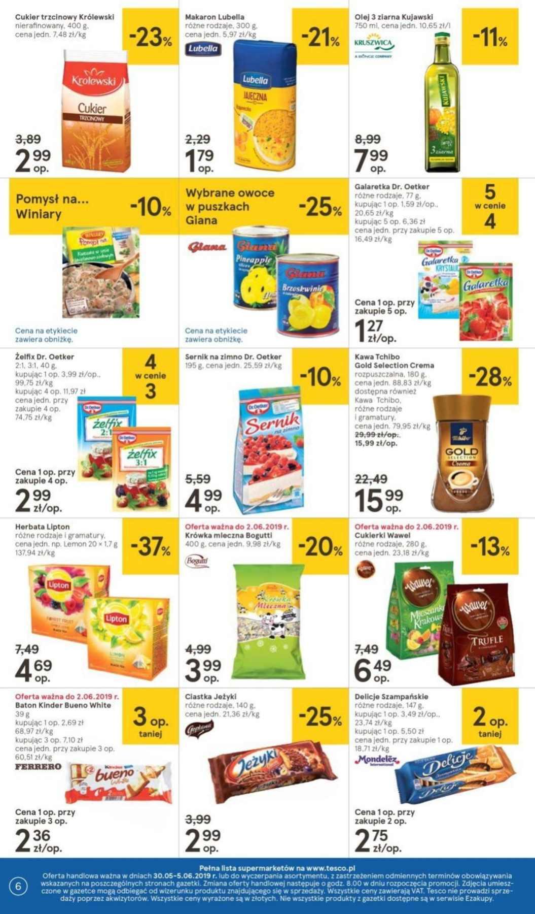 Gazetka promocyjna Tesco str. 6