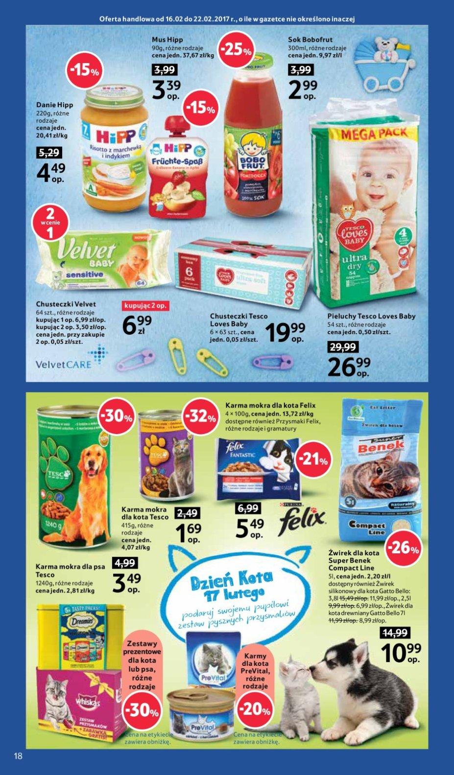 Gazetka promocyjna Tesco str. 18