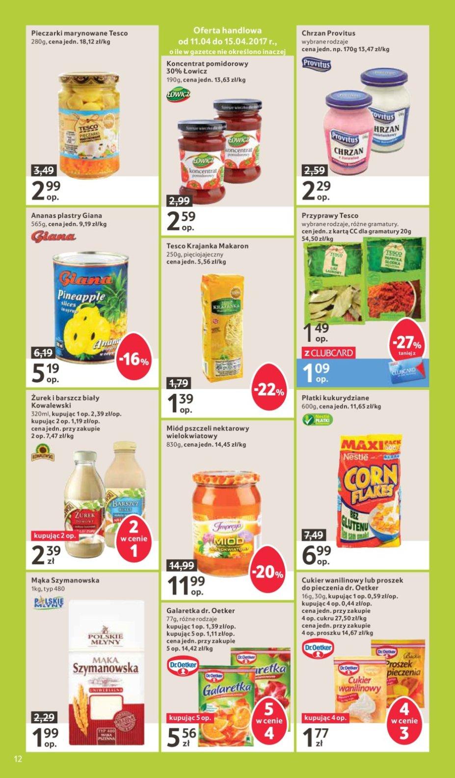 Gazetka promocyjna Tesco str. 12