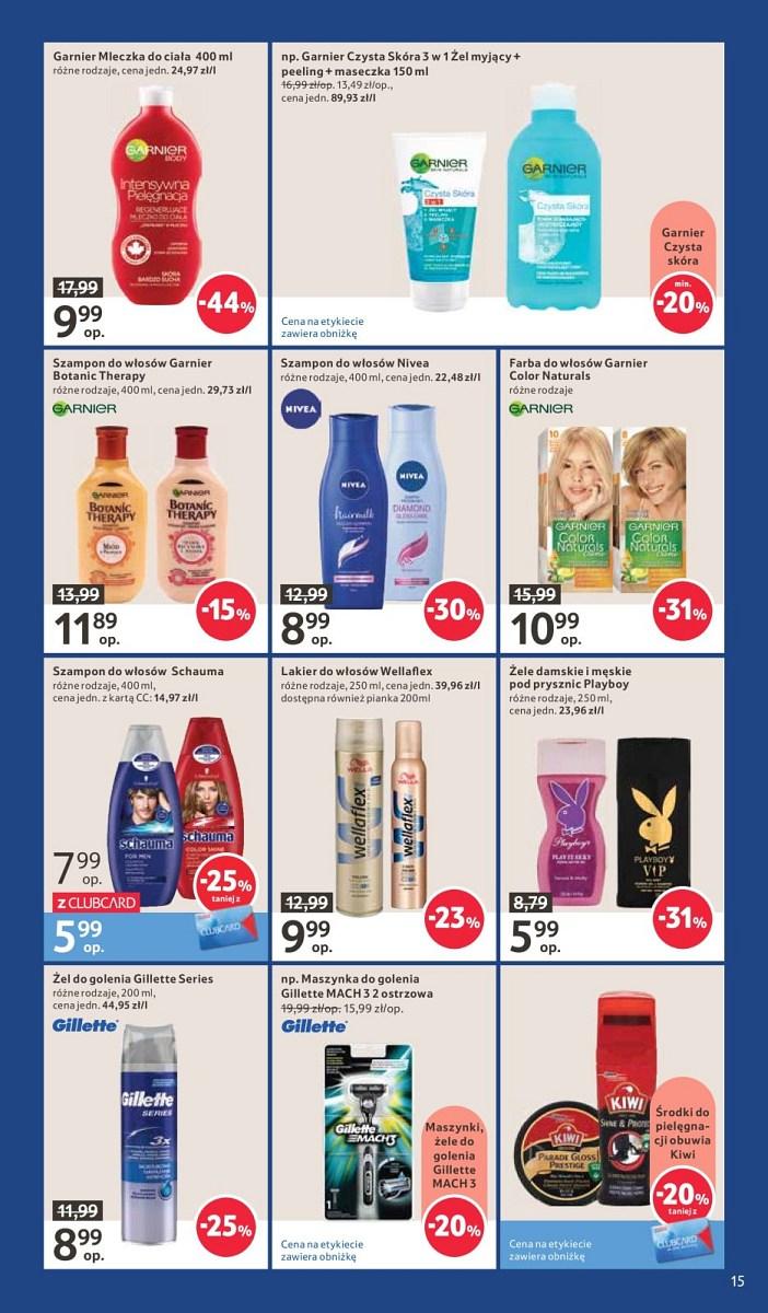 Gazetka promocyjna Tesco str. 15
