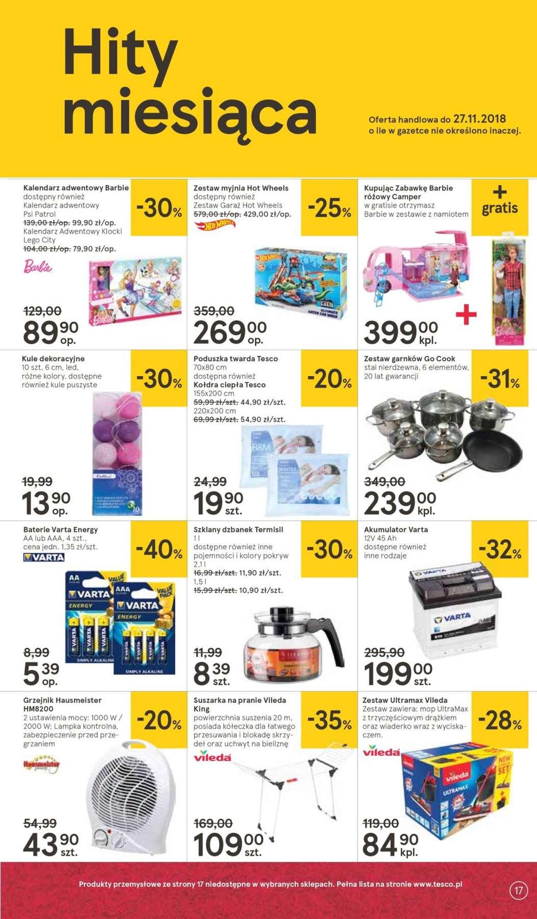 Gazetka promocyjna Tesco str. 17