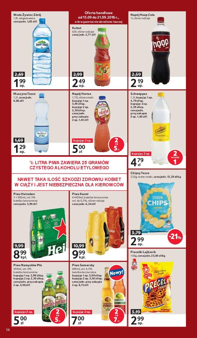 Gazetka promocyjna Tesco str. 14