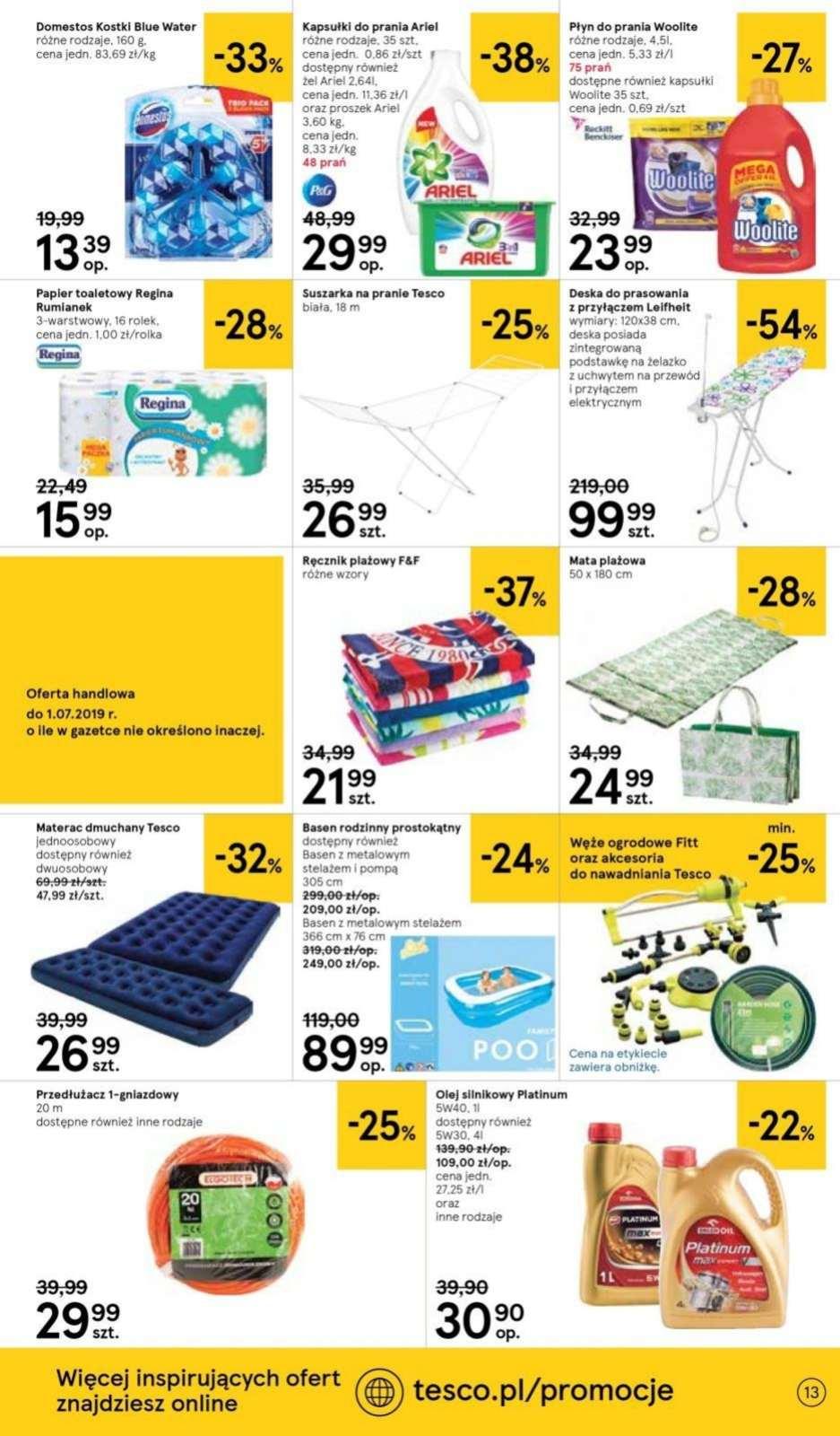 Gazetka promocyjna Tesco str. 13
