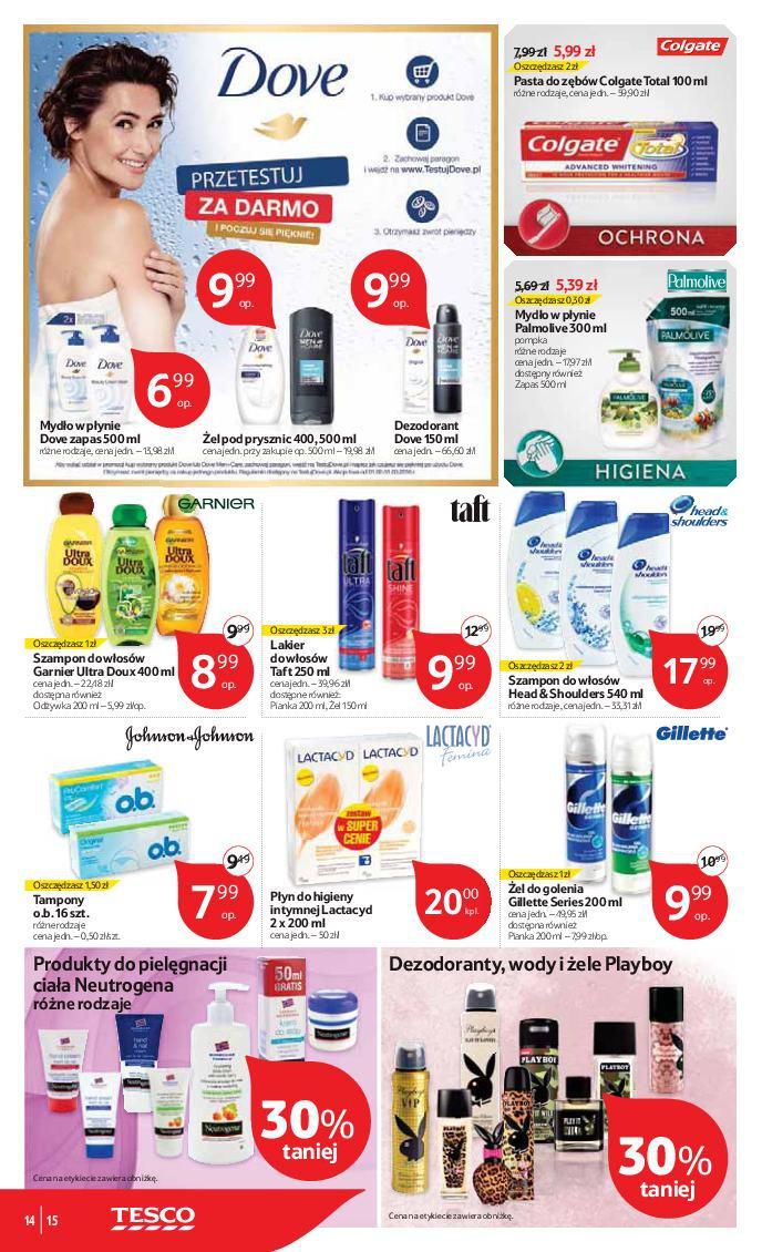 Gazetka promocyjna Tesco str. 14