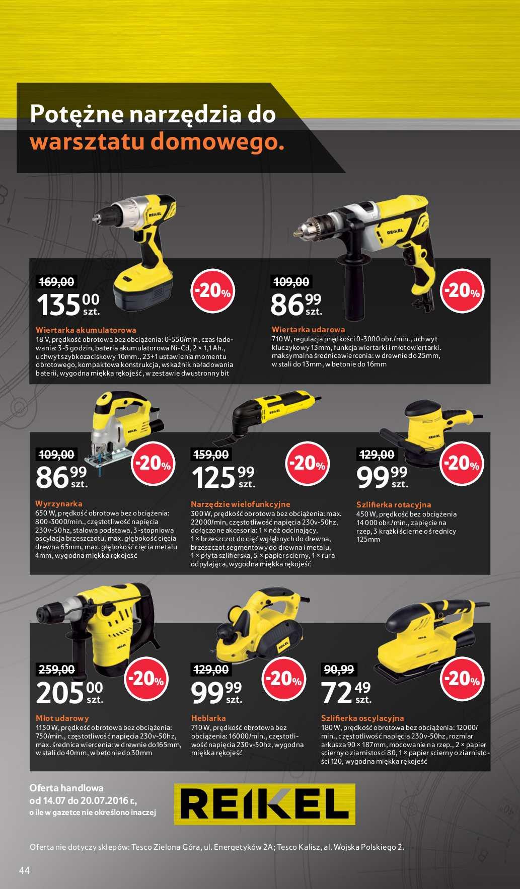 Gazetka promocyjna Tesco str. 44