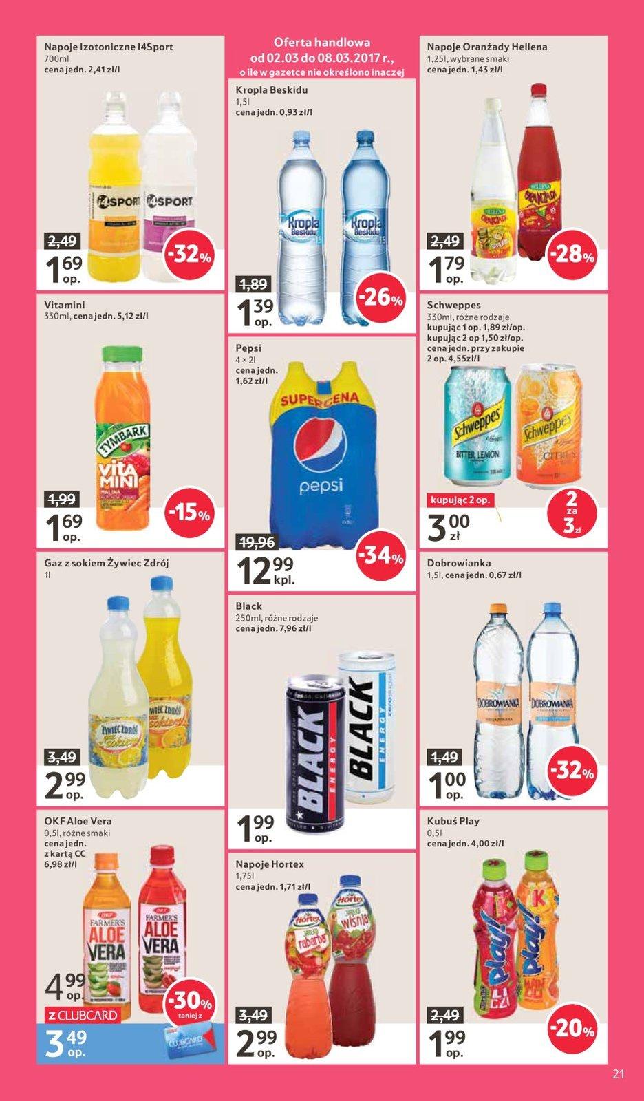 Gazetka promocyjna Tesco str. 21
