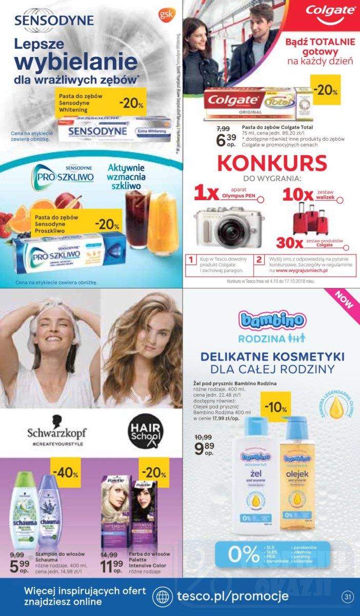 Gazetka promocyjna Tesco str. 31
