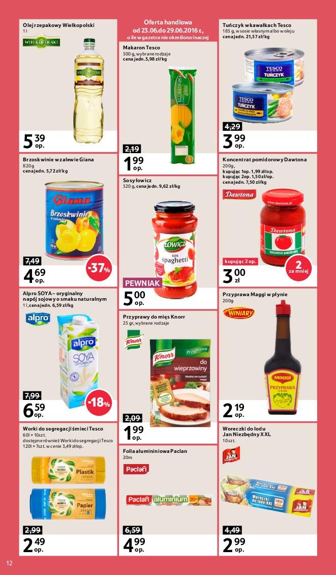 Gazetka promocyjna Tesco str. 12
