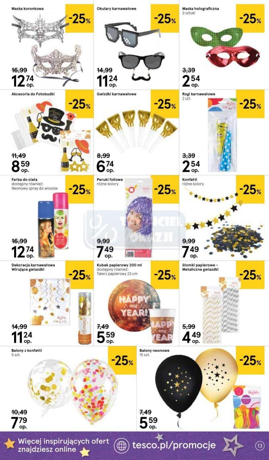 Gazetka promocyjna Tesco str. 13