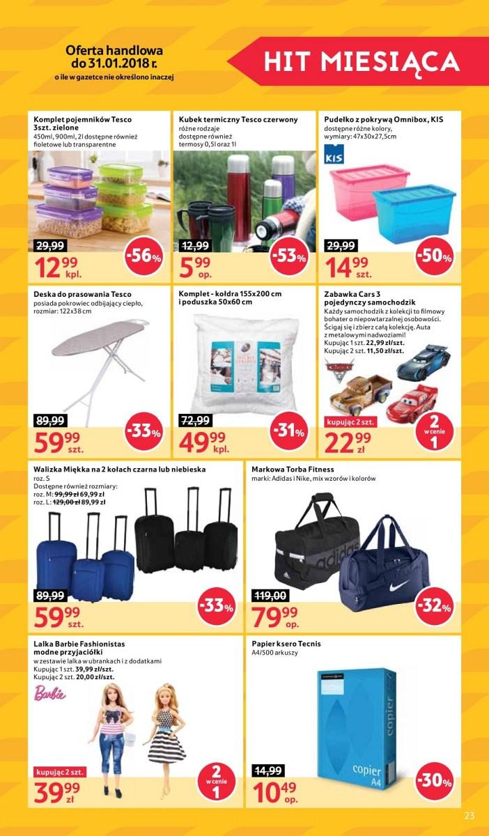 Gazetka promocyjna Tesco str. 23