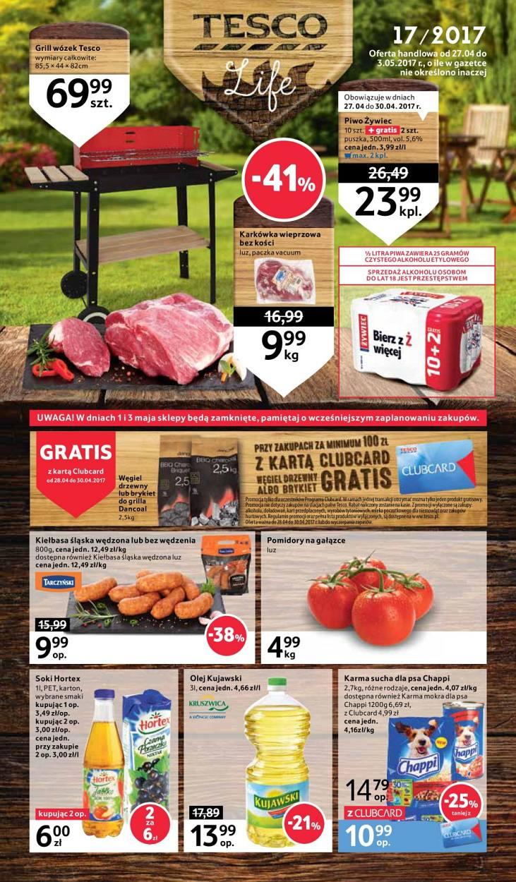 Gazetka promocyjna Tesco str. 1