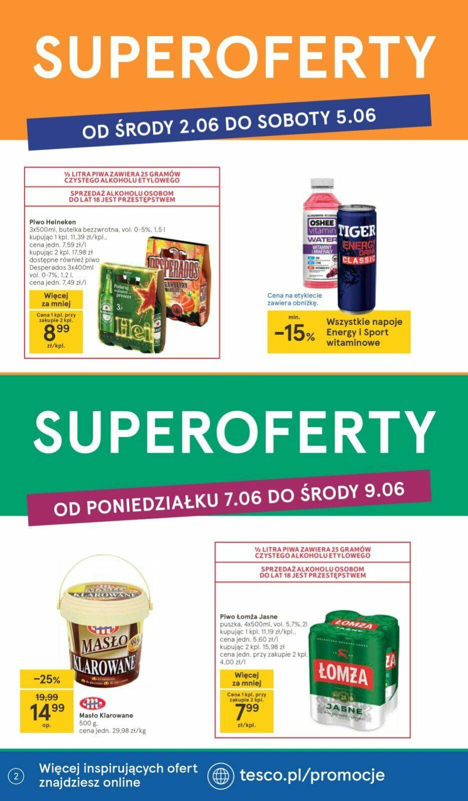 Gazetka promocyjna Tesco str. 2