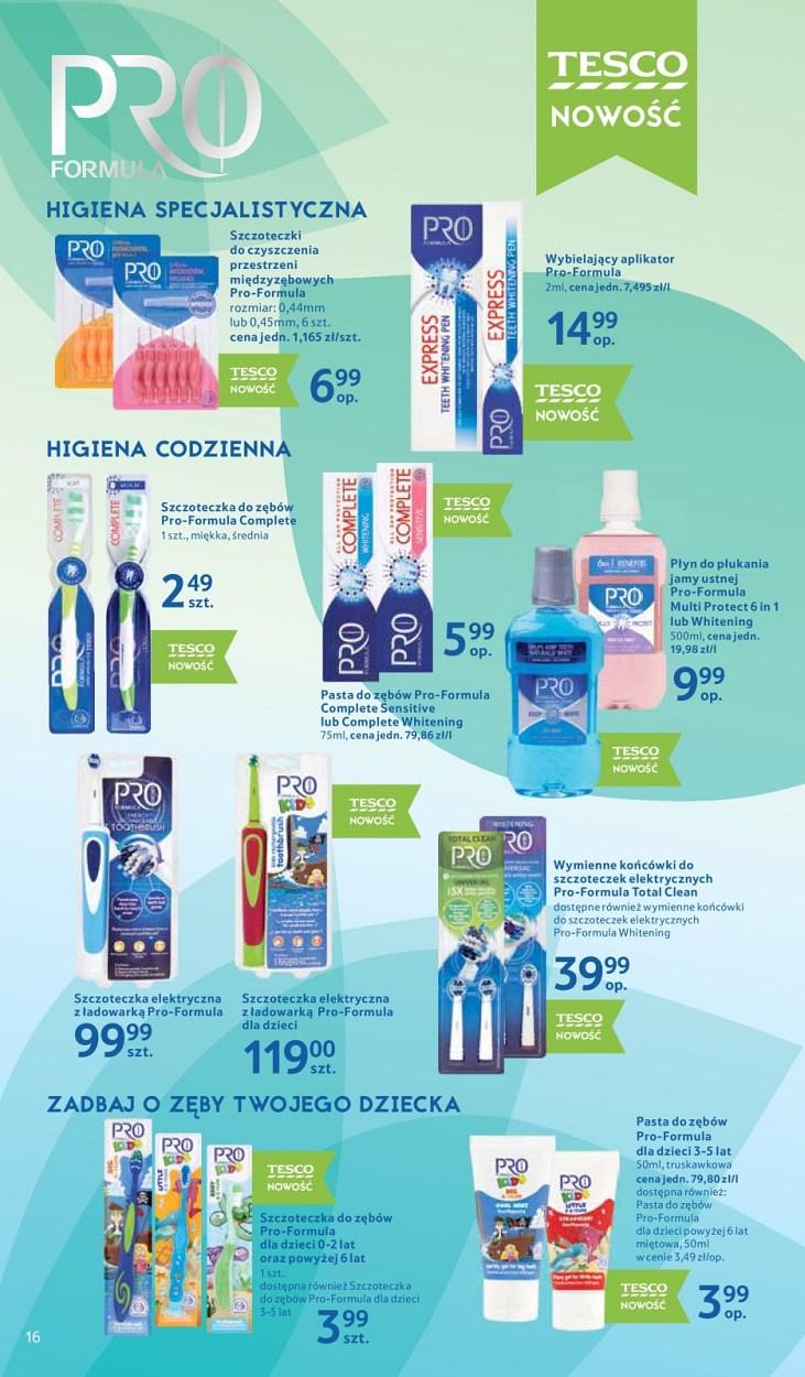 Gazetka promocyjna Tesco str. 16