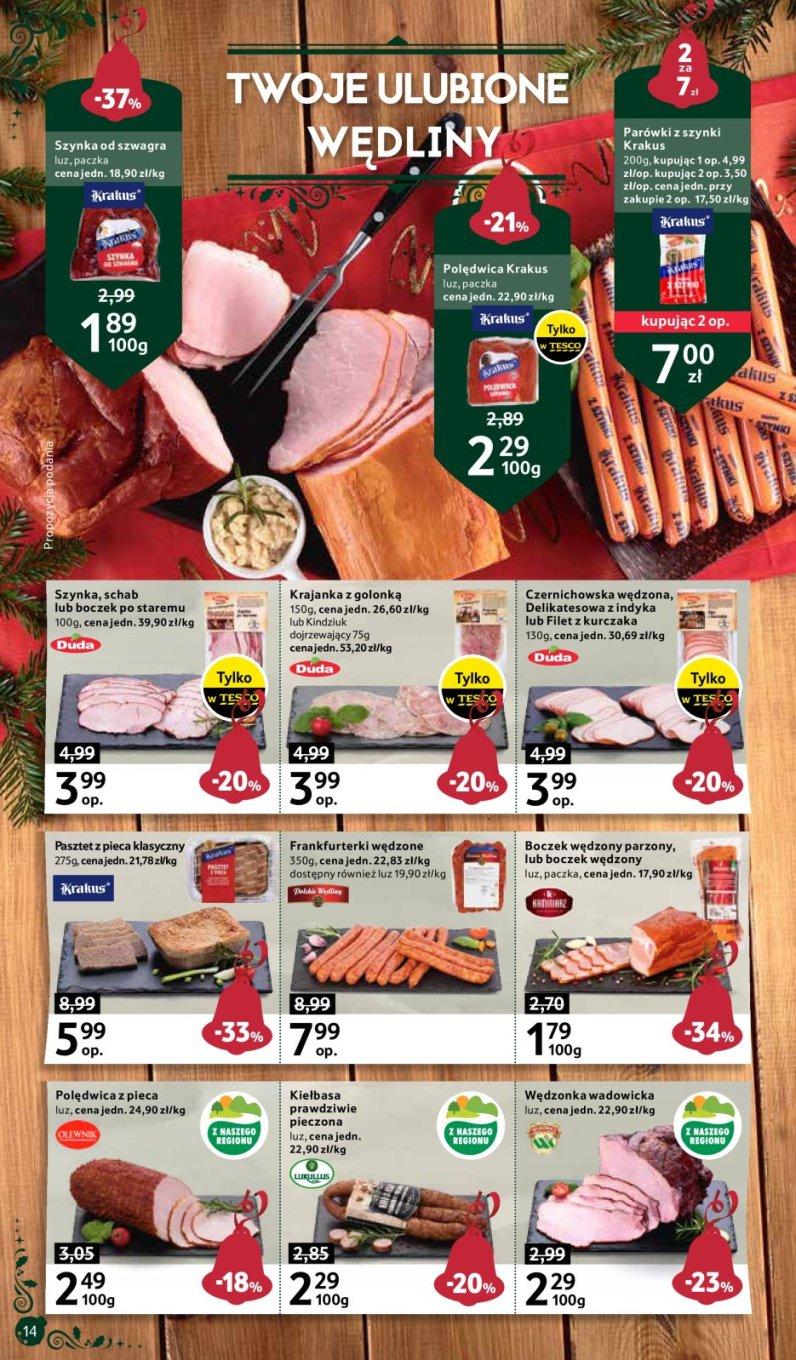Gazetka promocyjna Tesco str. 14