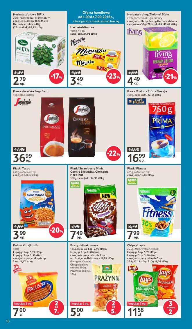 Gazetka promocyjna Tesco str. 18
