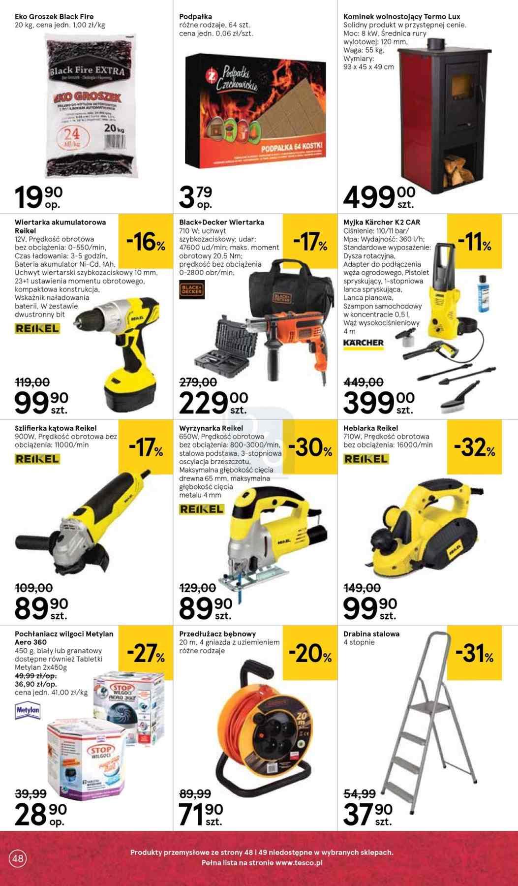Gazetka promocyjna Tesco str. 48