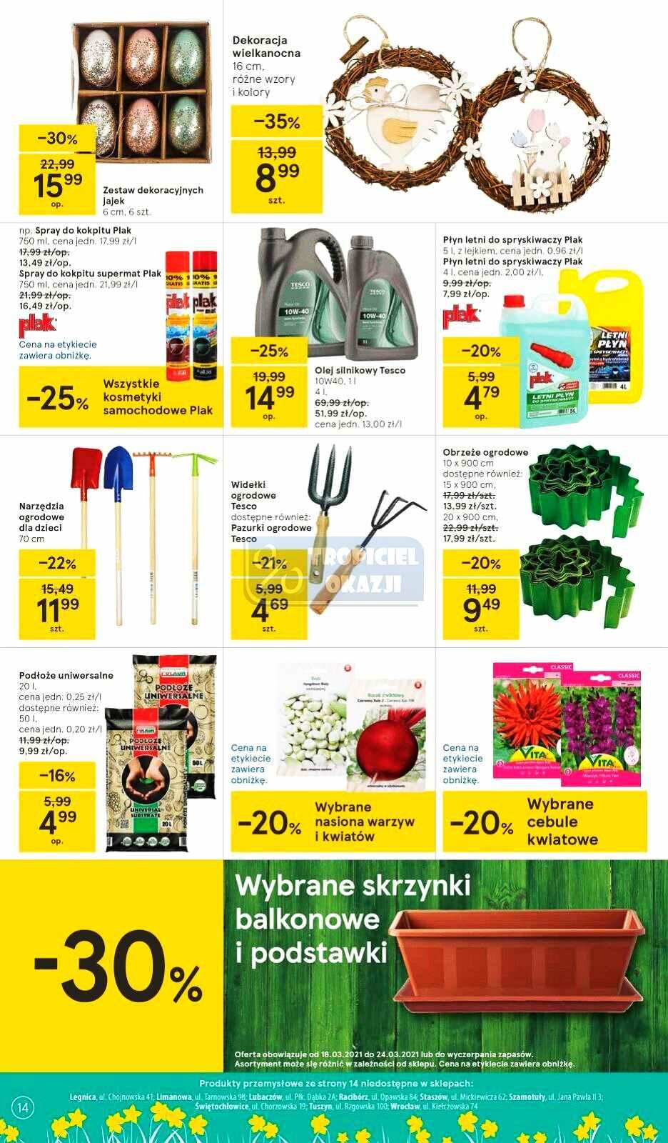 Gazetka promocyjna Tesco str. 14