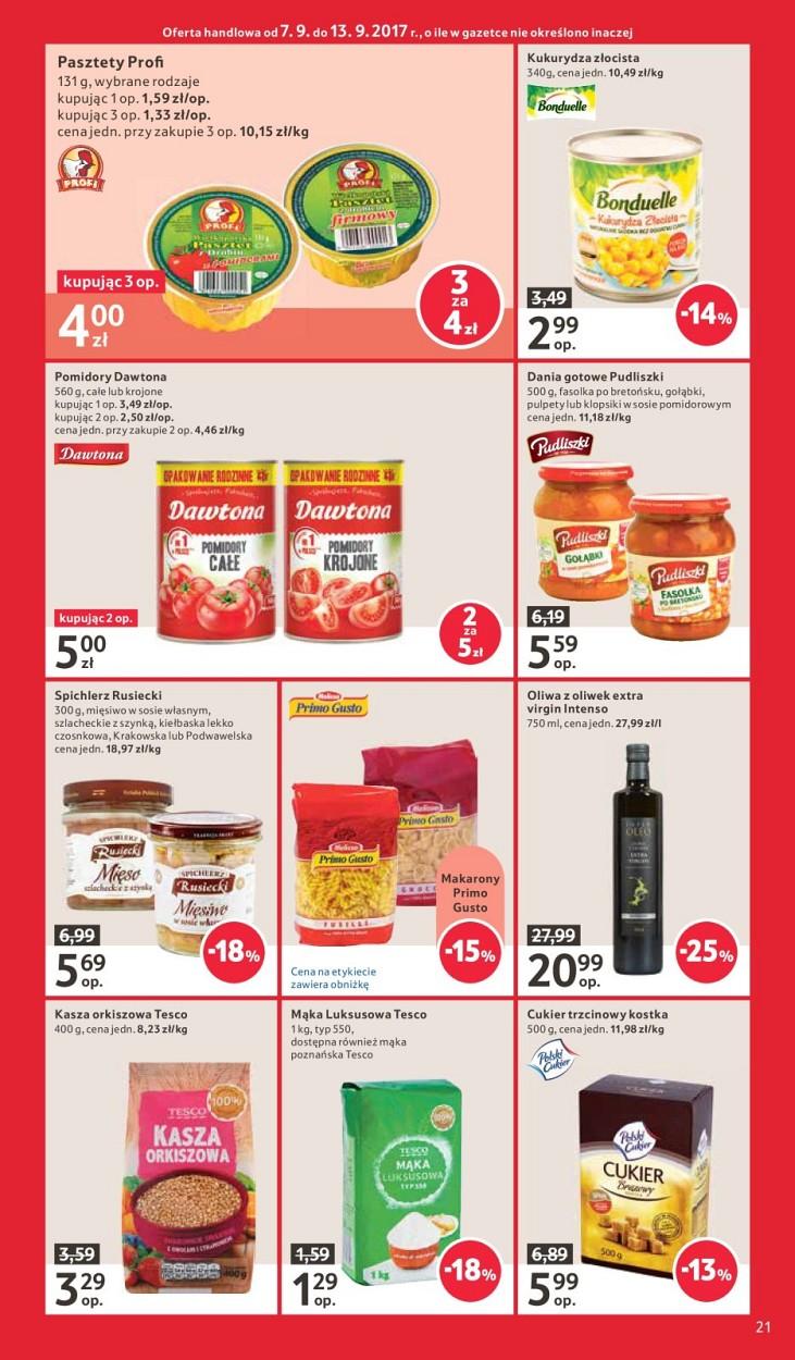 Gazetka promocyjna Tesco str. 21