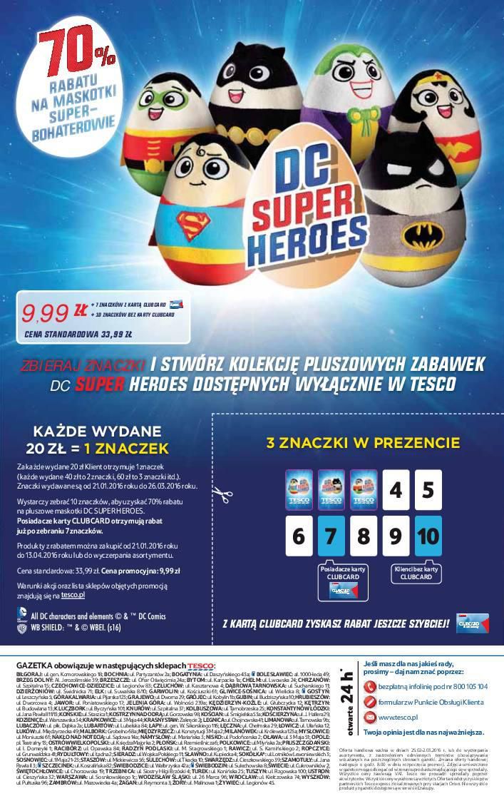 Gazetka promocyjna Tesco str. 16