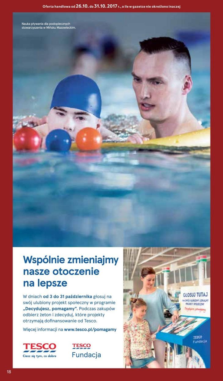 Gazetka promocyjna Tesco str. 18