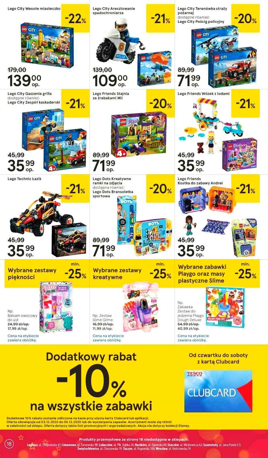 Gazetka promocyjna Tesco str. 18