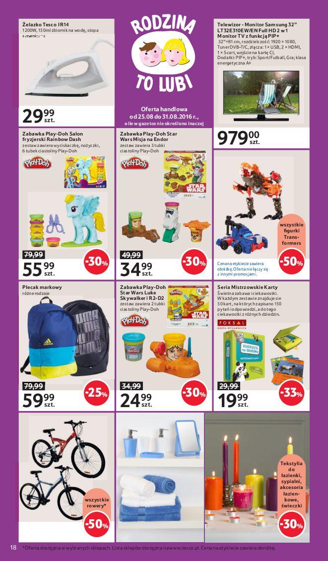 Gazetka promocyjna Tesco str. 18