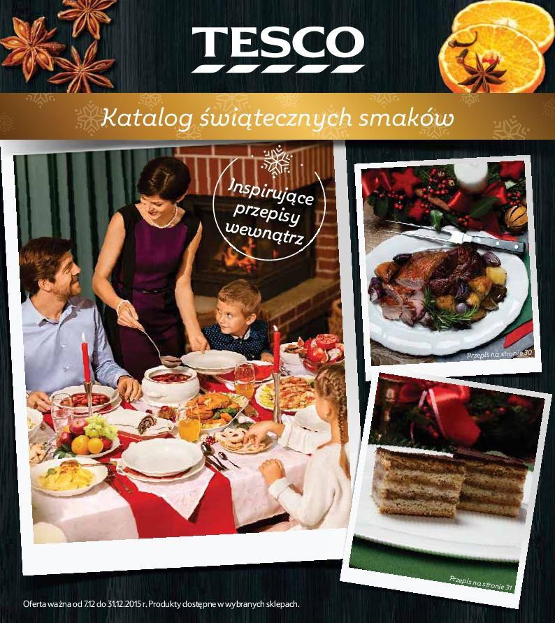 Gazetka promocyjna Tesco str. 1