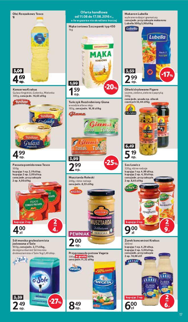 Gazetka promocyjna Tesco str. 17