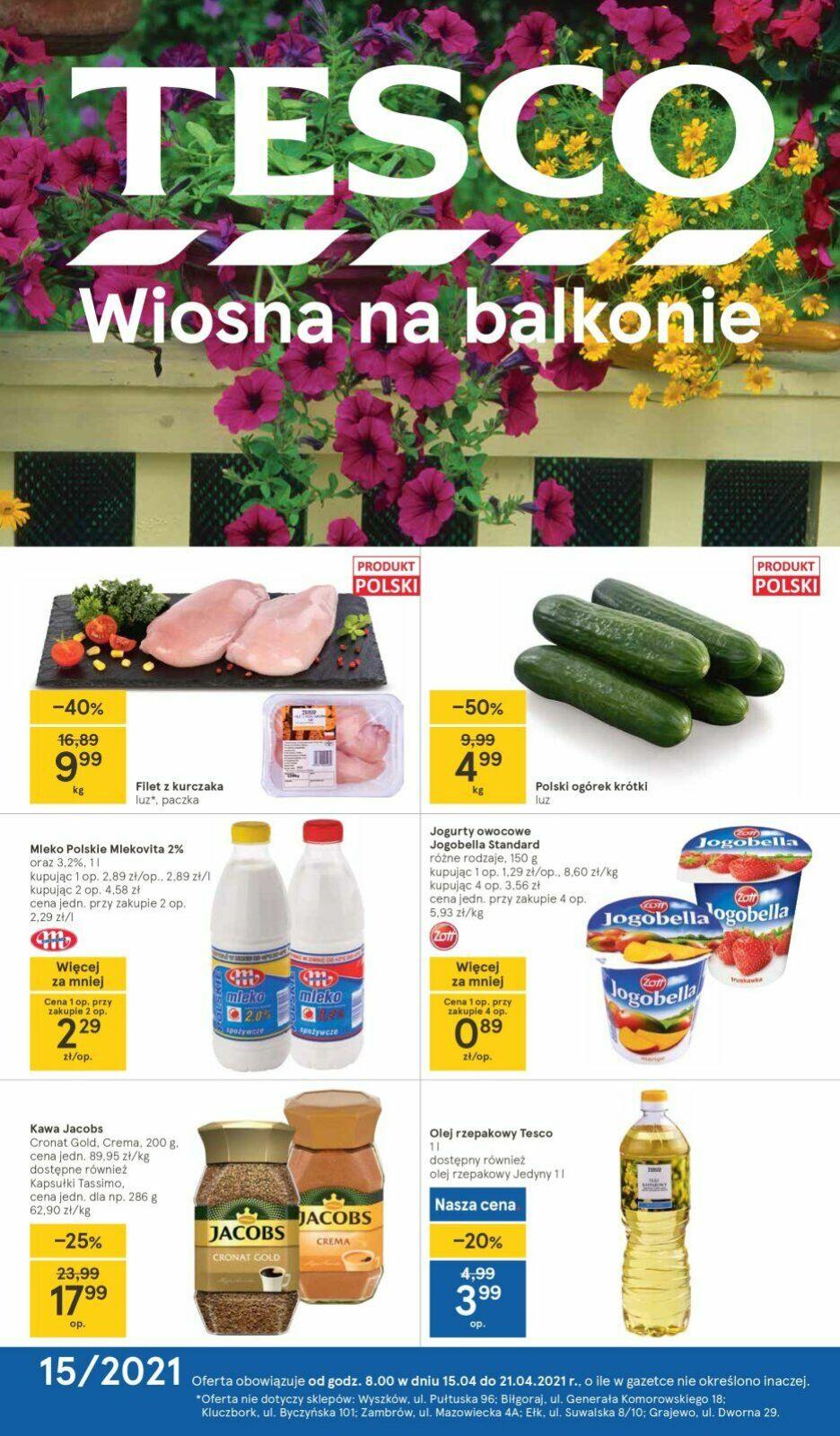 Gazetka promocyjna Tesco str. 1