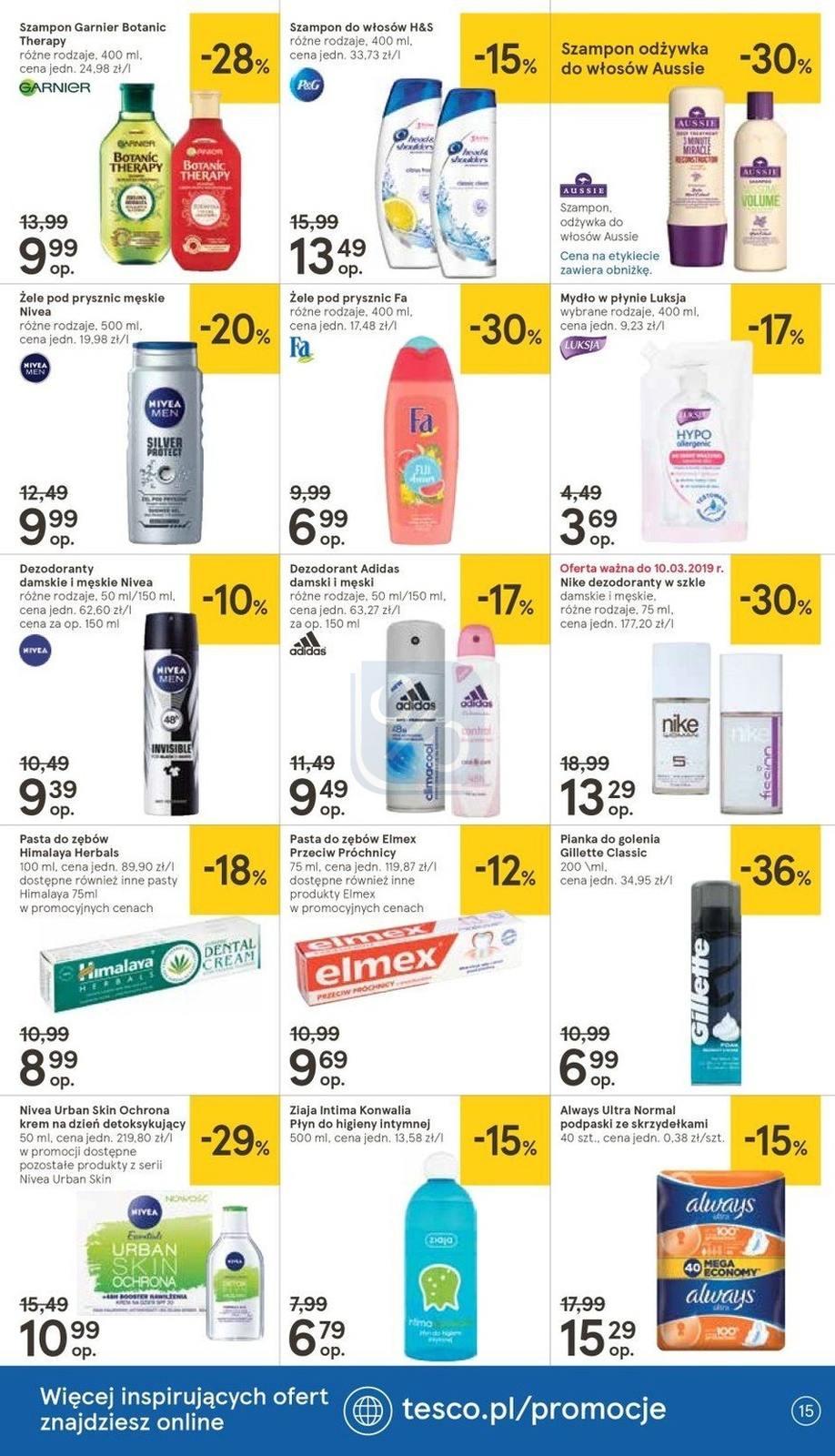 Gazetka promocyjna Tesco str. 15