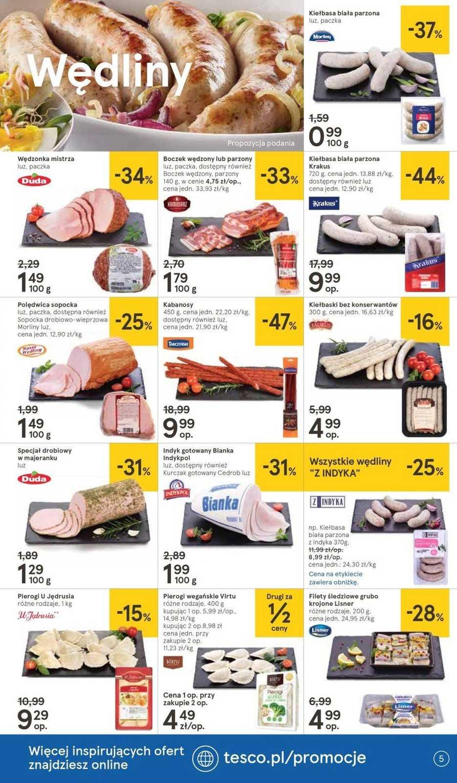 Gazetka promocyjna Tesco str. 5