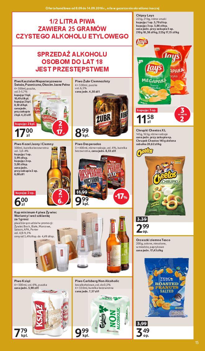 Gazetka promocyjna Tesco str. 15