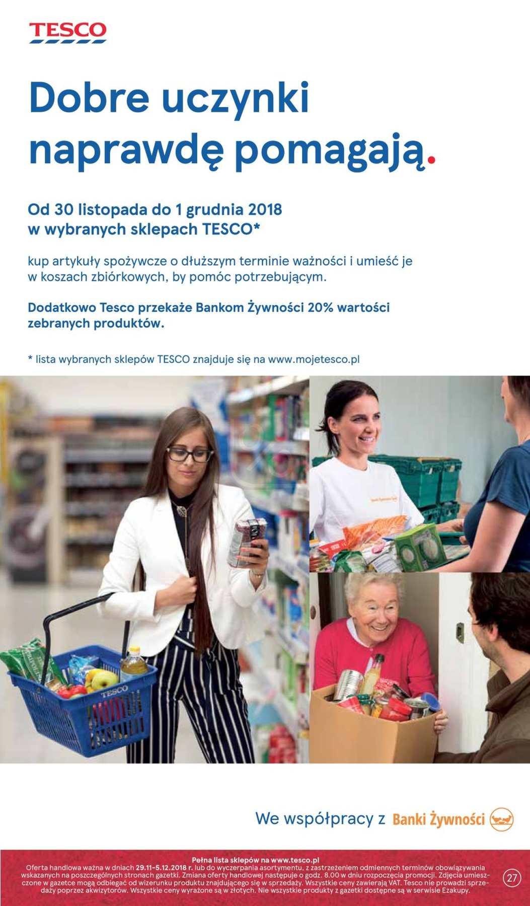 Gazetka promocyjna Tesco str. 27