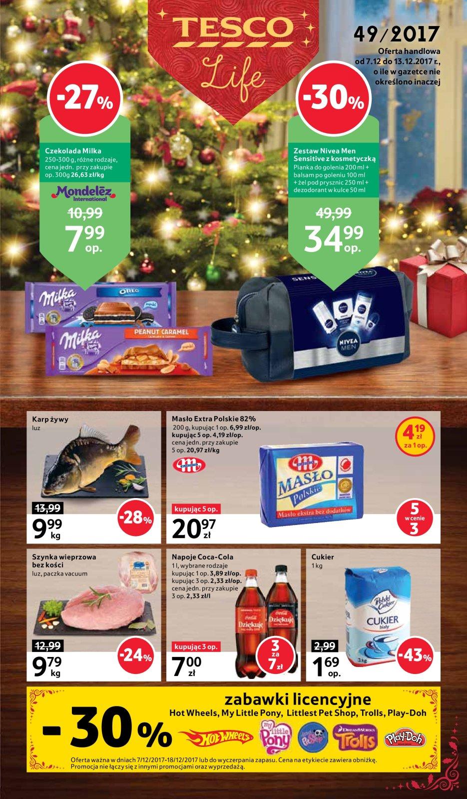 Gazetka promocyjna Tesco str. 1