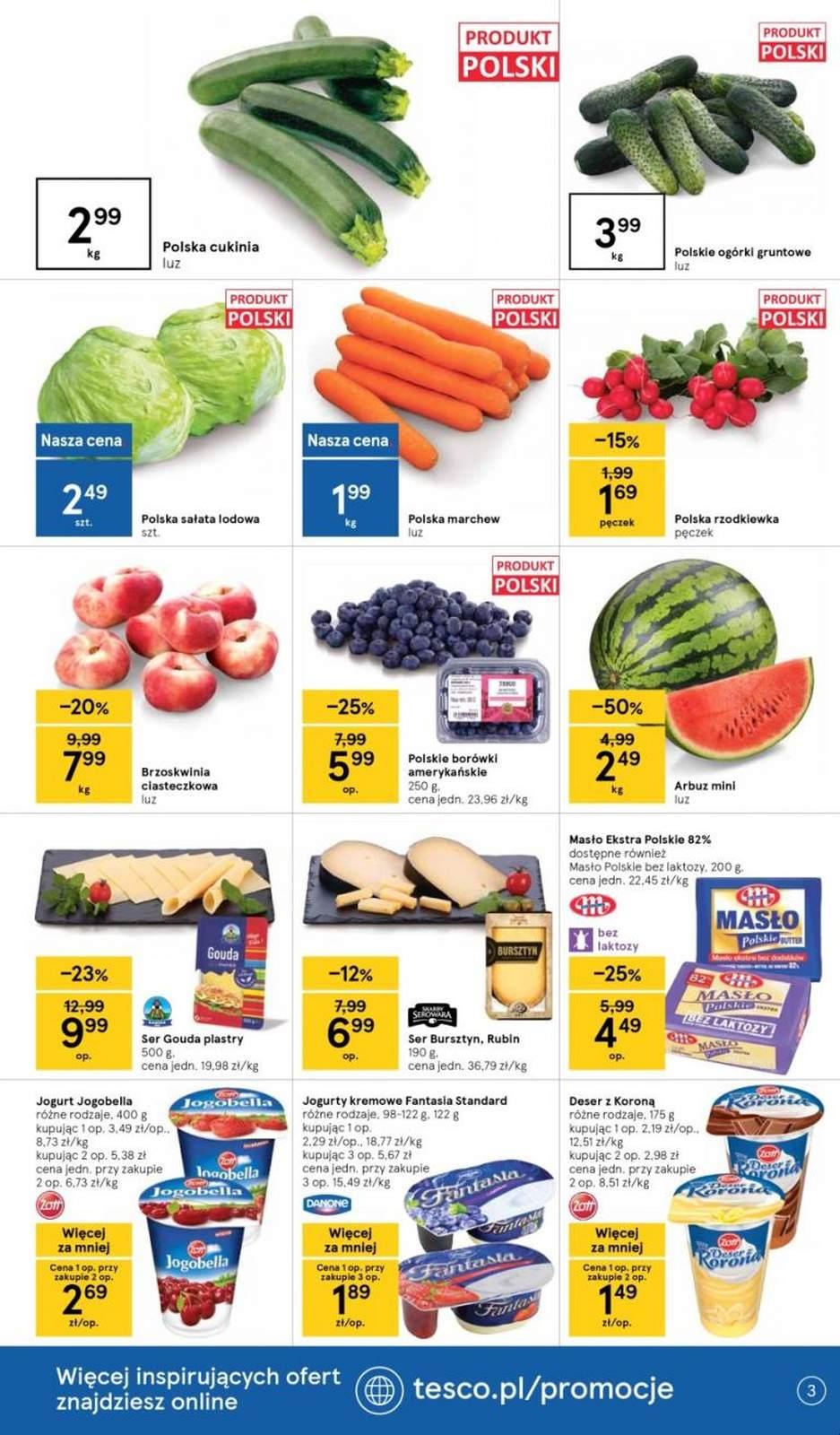 Gazetka promocyjna Tesco str. 3