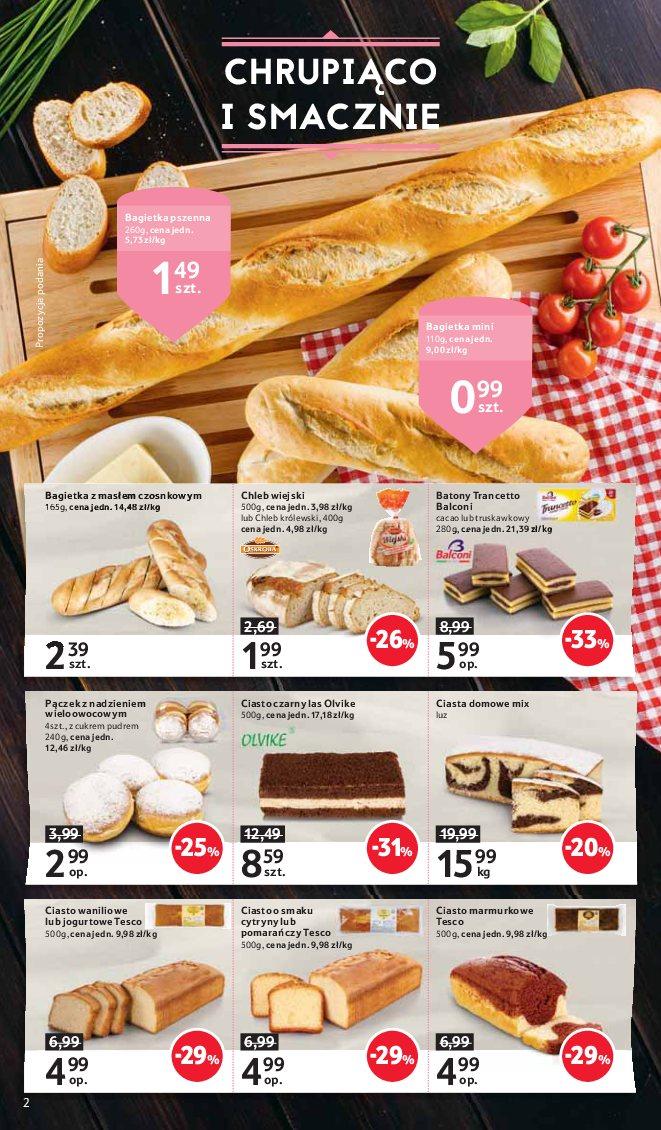 Gazetka promocyjna Tesco str. 2