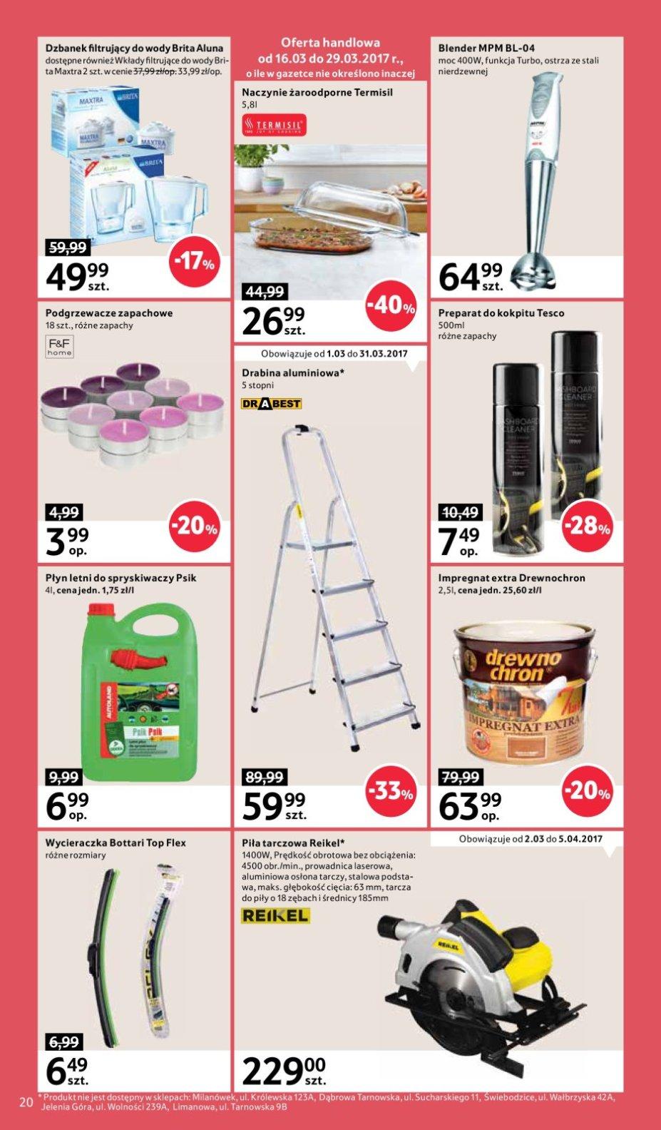 Gazetka promocyjna Tesco str. 20