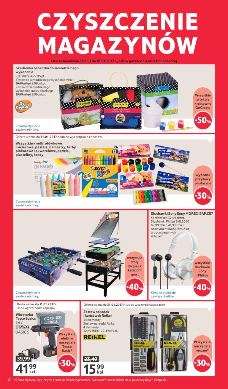 Gazetka promocyjna Tesco str. 2