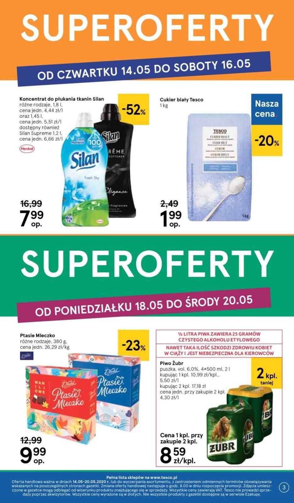 Gazetka promocyjna Tesco str. 3