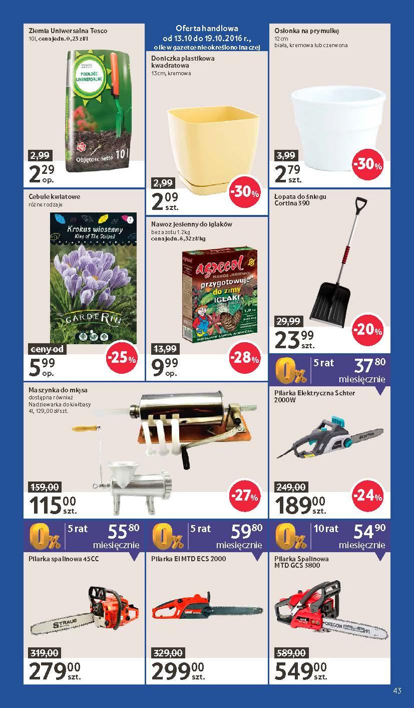 Gazetka promocyjna Tesco str. 43