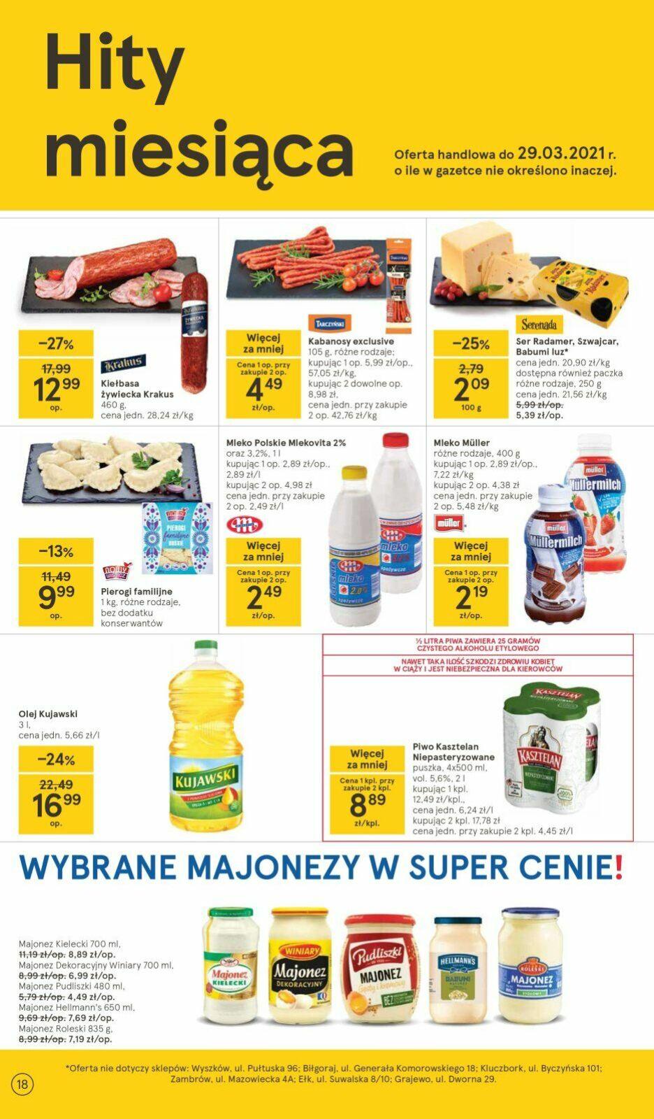 Gazetka promocyjna Tesco str. 18
