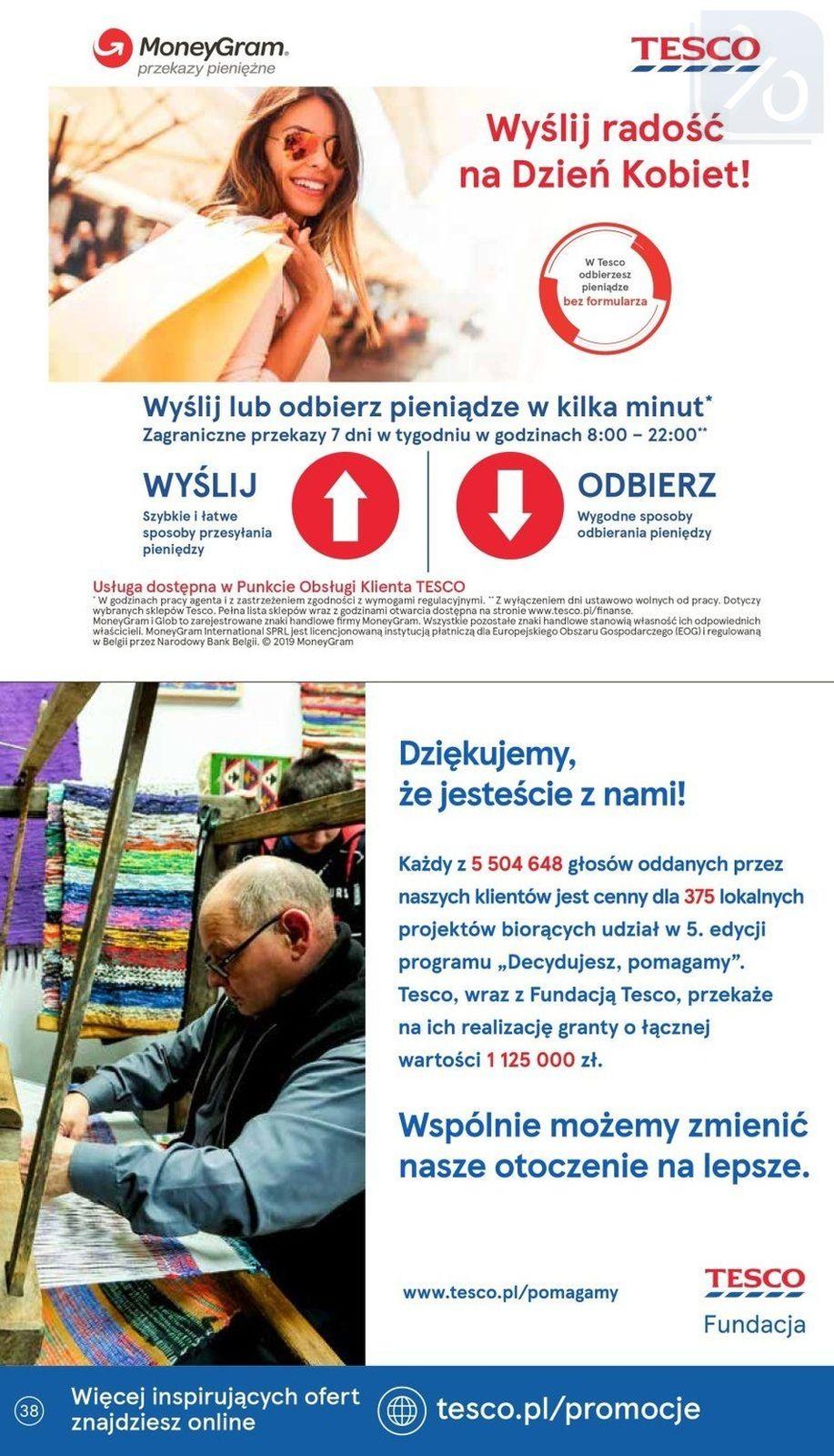 Gazetka promocyjna Tesco str. 38