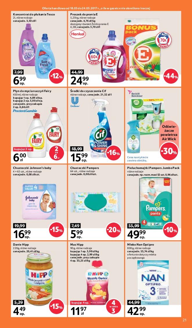 Gazetka promocyjna Tesco str. 21